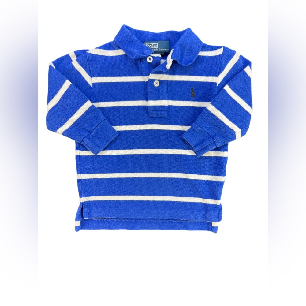 POLO Ralph Lauren Long Sleeve Polo - 12M
